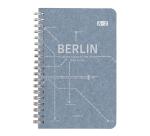 Jean métro, Carnet répertoire reliure intégrale 11 x 17 cm 100 pages, ligné, ass. - Bleu jeans