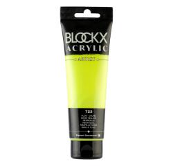Feine Acrylfarbe, Acrylic Artist, Tube 120ml - Neongelb