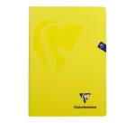 Clairefontaine Mimesys Heft für A4, 80 Seiten, Umschlag aus PP, kariert 4 x 8, sortierte Farben