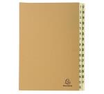 Multipart file with 31 sections printed 1-31 Forever Kraft - A4 - Brown kraft
