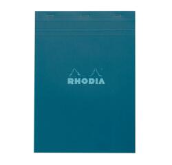 Bloc agrafé Rhodia Couleurs Paon N°18 A4 21x29,7 cm - Paon