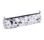 COSMICUIR Schlampermäppchen Wildleder Ø5,5x22cm dunkelblau