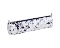 COSMICUIR Schlampermäppchen Wildleder Ø5,5x22cm dunkelblau