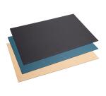 Sous-main en carton rigide OfficeByMe 57,5 x 37,5cm - Couleurs assorties
