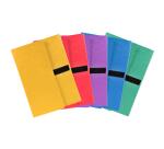 Chemise extensible 3 rabats carte lustrée sangle scratch - 24x32cm