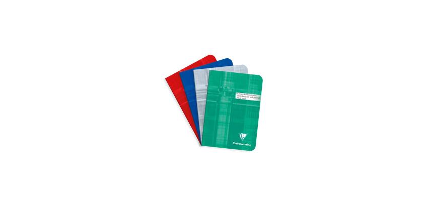 Carnet de vocabulaire piqué A6 64 pages ligné + marge centrale - Assortis