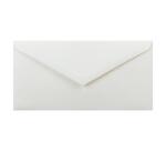20 enveloppes DL(110x220mm) Vélin pur coton gommées - Crème