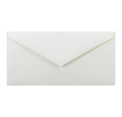 20 envelopes cotton vellum 220x110mm - Cream|