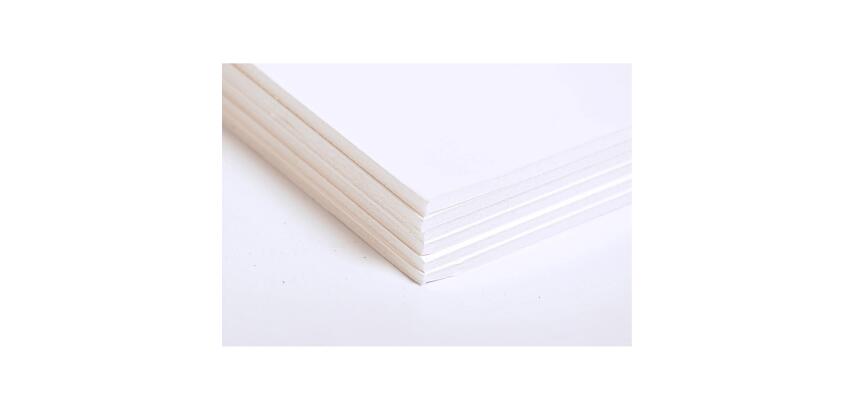 Carton Mousse 6 feuilles 100x141cm 3mm - Blanc
