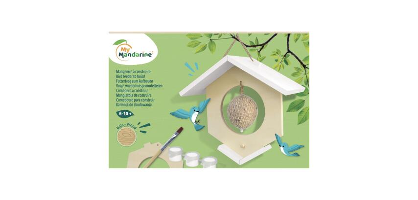 Boîte créative, Mangeoire à construire - Bois