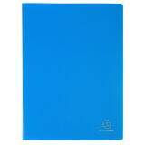 Protège-documents en polypropylène 5/10e OPAK pochettes Cristal 100 vues - A4 - Bleu clair