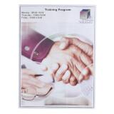 Sachet de 10 étuis de protection simple PVC lisse 20/100e - A5 - Cristal