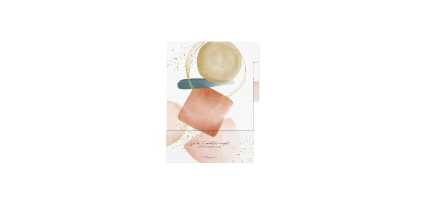 Evanescence, Set de 3 pochettes à onglets 22 x 31 cm, ass. - Multicolore