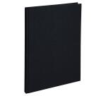 Register 315X245 Quadrille 200 numbered pages - Black clothbound