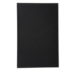 Registre 36x22,5cm 5x5 folioté 200 pages - Noir