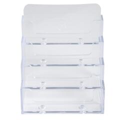 Porta biglietti da tavolo 1 scomparto - Cristallo