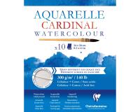 Blok Cardinal Aquarel 10 blad 24x30cm 300g