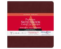 Alpha Series carnet souple 46F 19x19cm 150g - Blanc