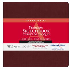 Alpha Series carnet souple 46F 19x19cm 150g - Blanc