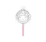 Graffy Stick, Princesse - Rose