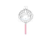 Graffy Stick, Princesse - Rose