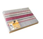 Schachtel mit 400 Dekor-Tischsets, geprägtes Recyclingpapier 80g, Pays Basque - Format 30x40cm - Baskenland