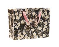 Sac cadeau "Primerose" 32 x 13 x 24,5 cm - Noir