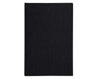 Registre 35x22,5cm 5x5 folioté 600 pages - Noir toilé