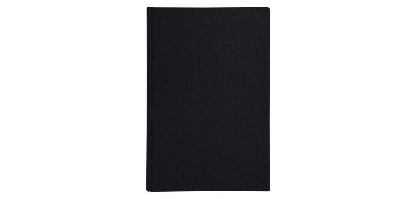 Exacompta Grid Register, 600 Pages 35x22.5cm - Black canvas