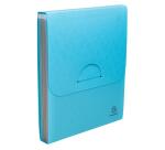 Exacompta Pop 'N Co Vertical Expanding File 6 Compartments A4 - Cyan
