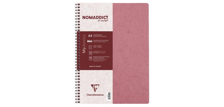 Spiraalnotitieboek NOMADDICT, A4