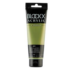 Feine Acrylfarbe, Acrylic Artist, Tube 120ml - Grün Metallic