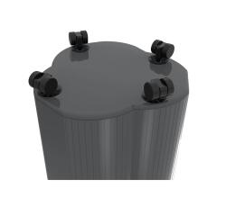 Castors for TRI-BIN bin - Black