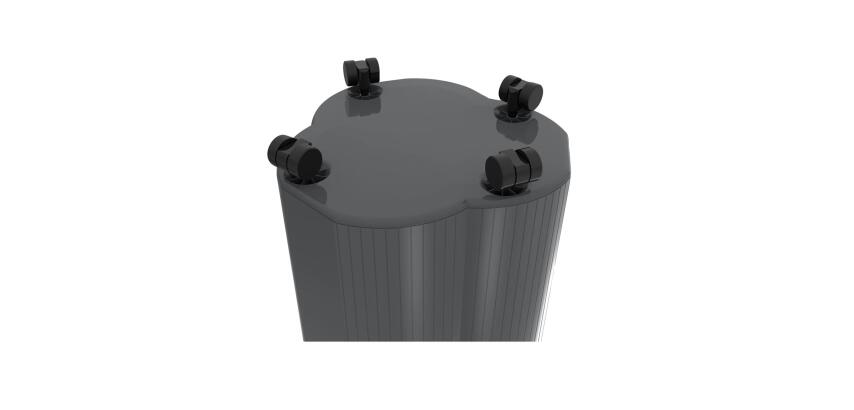 Roulettes EcoBlack - Noir