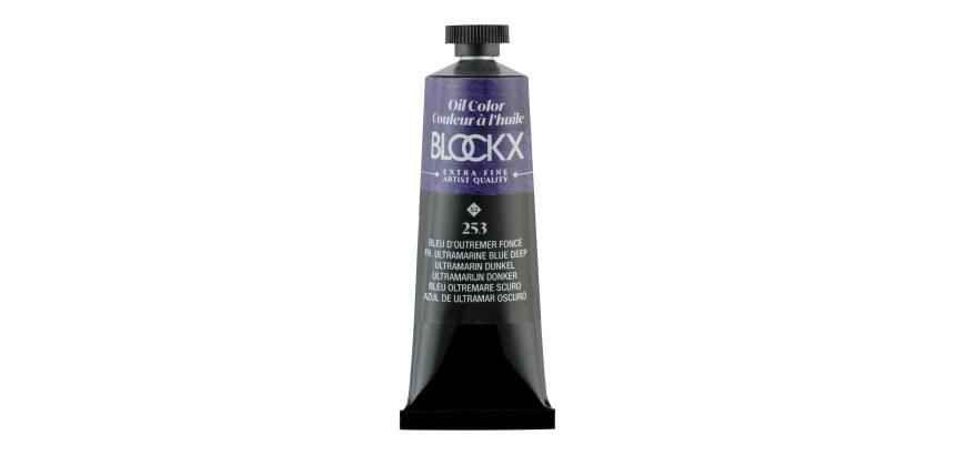 Peinture à l'huile extra-fine tube 35ml - Bleu d'outremer foncé