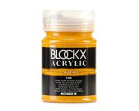 Peinture acrylique fine pot 500ml - Ocre jaune (nuance rouge)