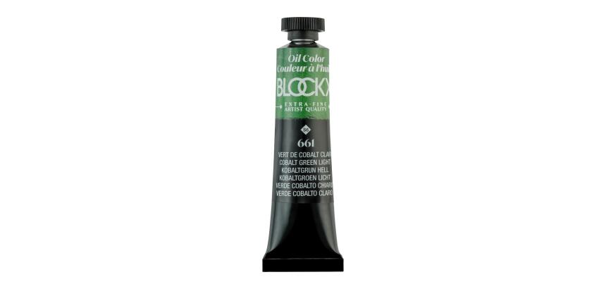 Peinture à l'huile extra-fine tube 20ml - Vert de cobalt clair