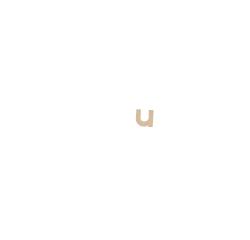 Petite lettre kraft u 8,5cm - Kraft