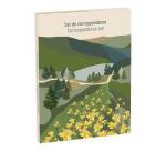 La Vie en Vosges, Korrespondenzset 12x16,5 cm mit 8 einfachen Karten 11x15,5 cm sortiert und 8 Umschlägen Pollen C6 Naturweiß
