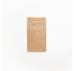 Sach. x50 poch. Kraft,11x21+5cm coeur - Kraft