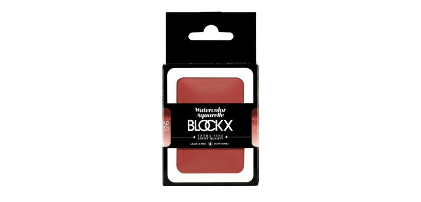 Extrafeine Aquarellfarbe, großer Napf 18ml - Indisch Rot