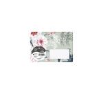 COLLECTION BOTANIC GARDEN, Paquet de 20 enveloppes Pollen 114x162mm 120g/m2 - Vert clair