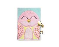 Journal intime fourrure, Oiseau - Rose