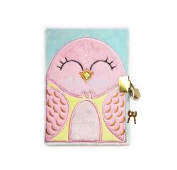 Journal intime fourrure, Oiseau - Rose