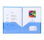 Sachet de 10 chemises double poche polypropylène souple 2/10e - A4 ou A3