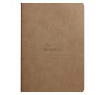 Rhodia Rhodiarama Notebook - A5 - Dotted - Sewn Spine - Taupe