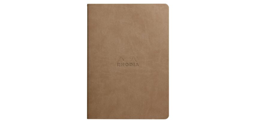 Rhodiarama piqûre textile A5 64 pages dot papier ivoire 90 g