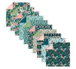 ORIGAMI, Pochette de 60 feuilles 70g/m2 au format 15x15cm - Herbier - Multicolore