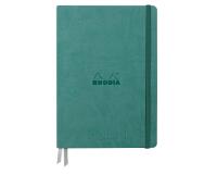 Rhodiarama Goalbook Creation rembordé rigide A5 100p papier lavis technique blanc uni 200g avec élastique - Eau