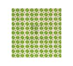 Pap.80g, Tiny Rolls 5x0,35m, Carrés vert - Vert